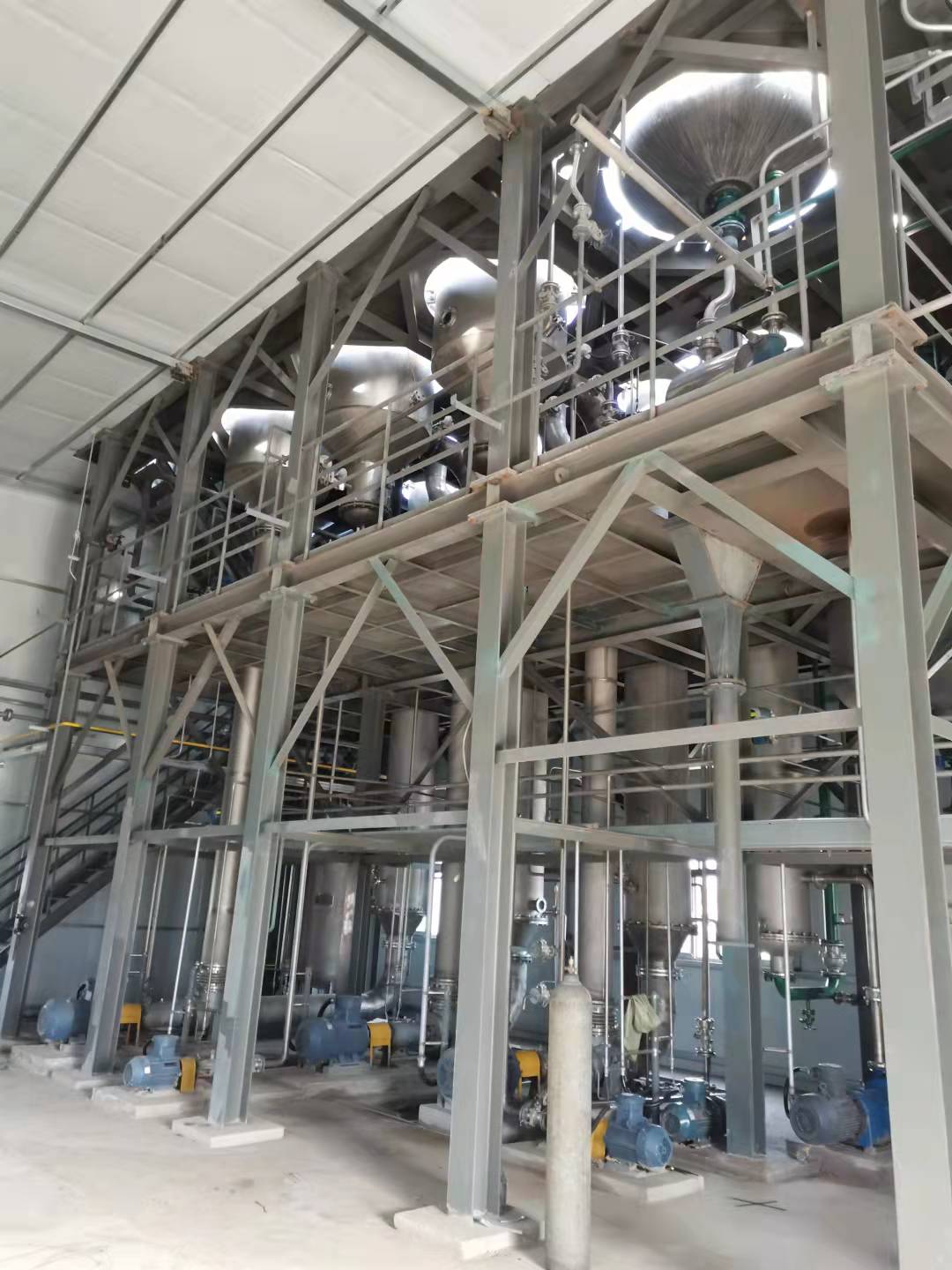 氯化钠废水三效强制循环蒸发器